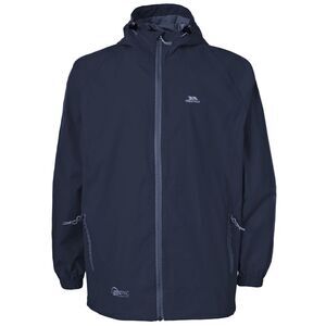 Trespass Adults Unisex Qikpac Packaway Waterproof Jacket / Navy